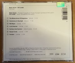 MARK ISHAM ART LANDE WE BEGIN (1987) CD ECM RECORDS 2.EL