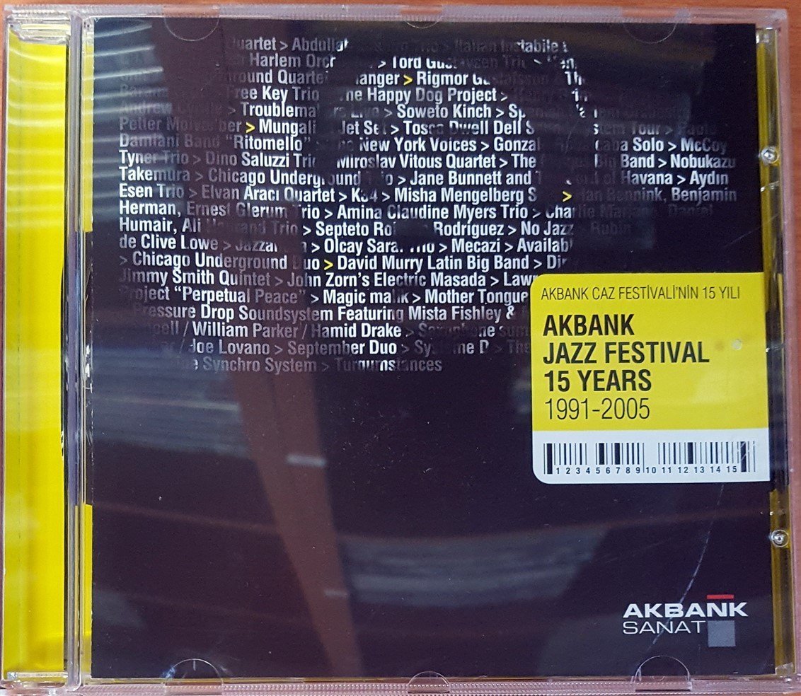 AKBANK JAZZ FESTIVAL 15 YEARS - 1991-2005 CD 2.EL