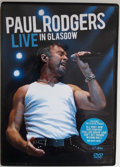PAUL RODGERS - LIVE IN GLASGOW - DVD 2.EL