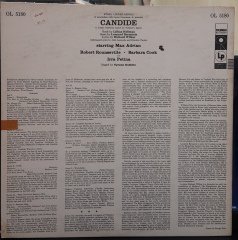 CANDIDE - LEONARD BERNSTEIN - ORIGINAL BROADWAY CAST - PLAK 2.EL