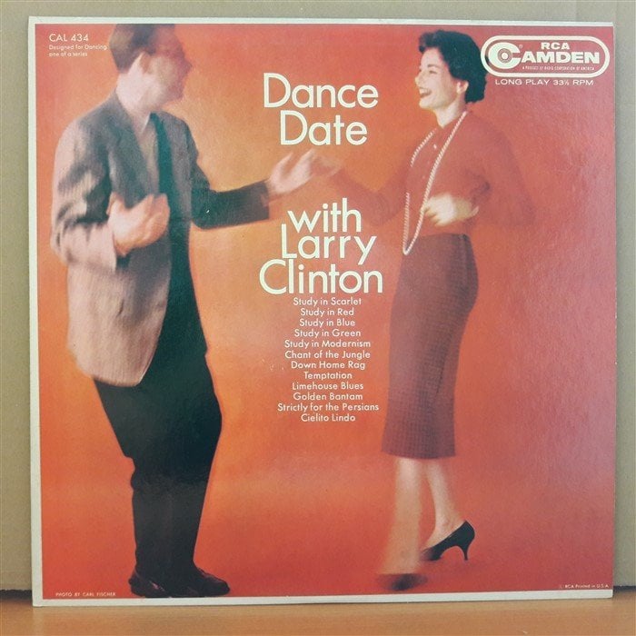 DANCE DATE WITH LARRY CLINTON - LP 2.EL PLAK