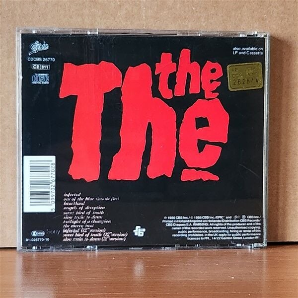 THE THE – INFECTED (1986) - CD 2.EL