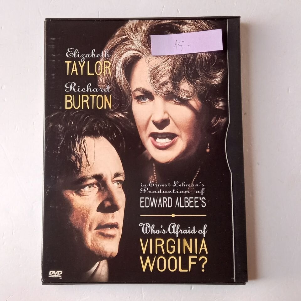 WHO'S AFRAID OF VIRGINIA WOOLF? - MIKE NICHOLS, ELIZABETH TAYLOR, RICHARD BURTON - DVD 1.BÖLGE 2.EL