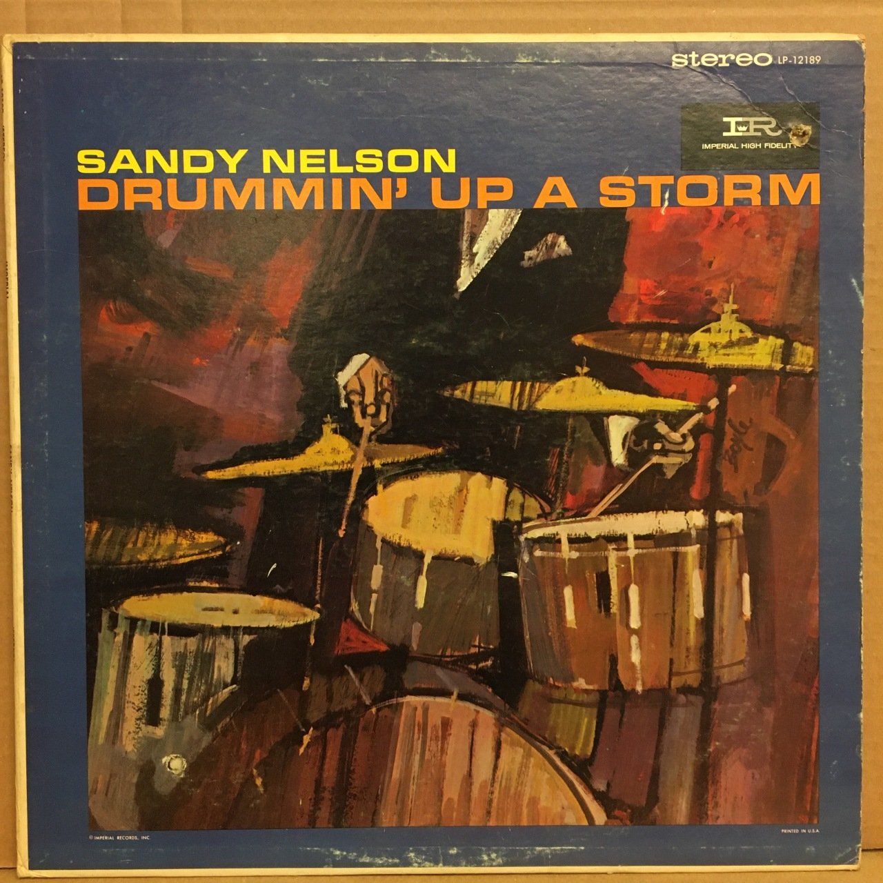 SANDY NELSON - DRUMMIN' UP A STORM 2.EL PLAK