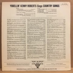 YODELLIN' KENNY ROBERTS - SINGS COUNTRY SONGS 2.EL PLAK