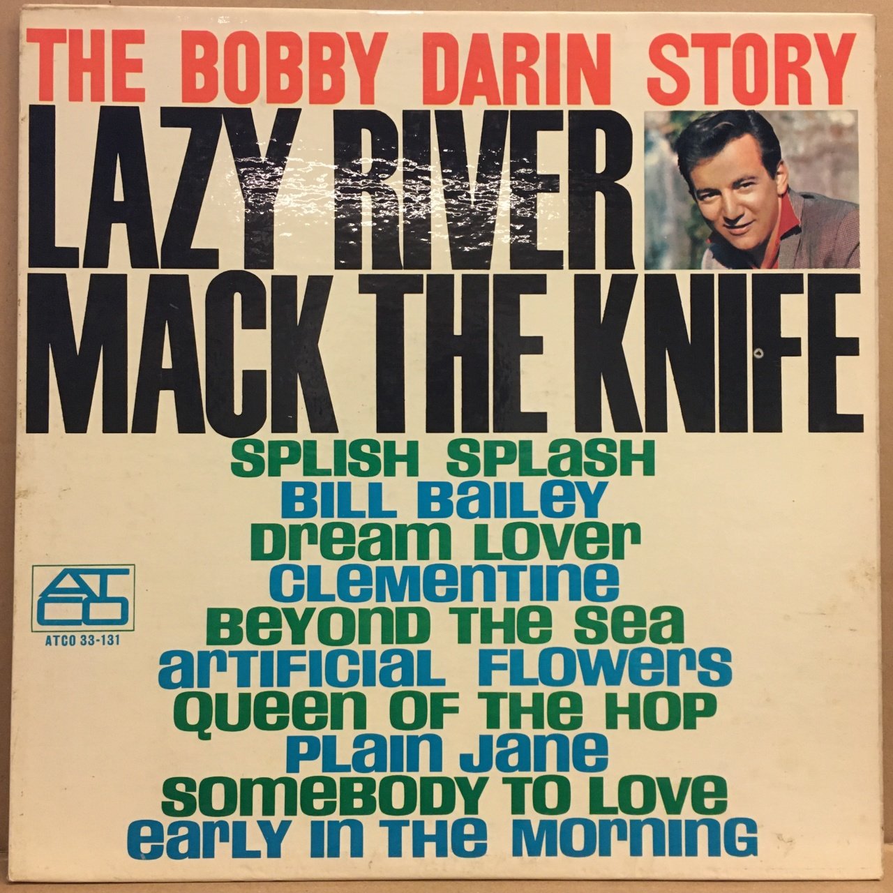 BOBBY DARIN - THE BOBBY DARIN STORY, LAZY RIVER MACK THE KNIFE (1961) 2.EL PLAK