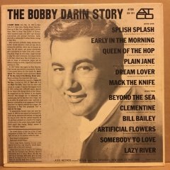 BOBBY DARIN - THE BOBBY DARIN STORY, LAZY RIVER MACK THE KNIFE (1961) 2.EL PLAK