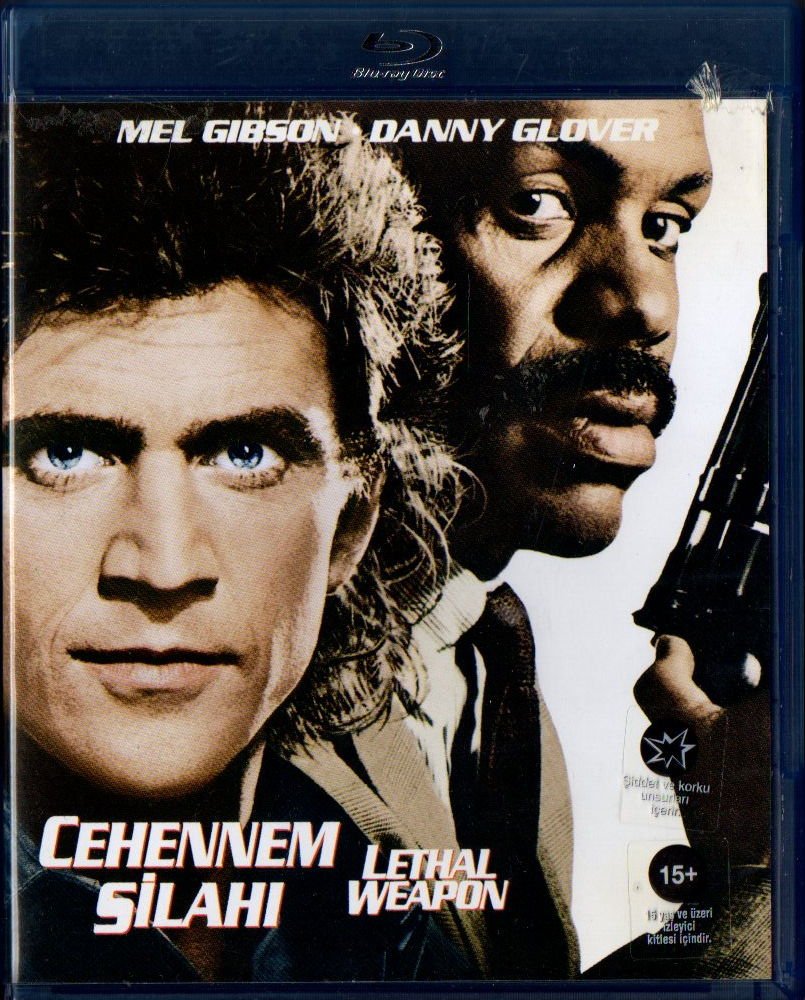 LETHAL WEAPON - CEHENNEM SİLAHI - MEL GIBSON, DANNY GLOVER - BLU-RAY 2.EL