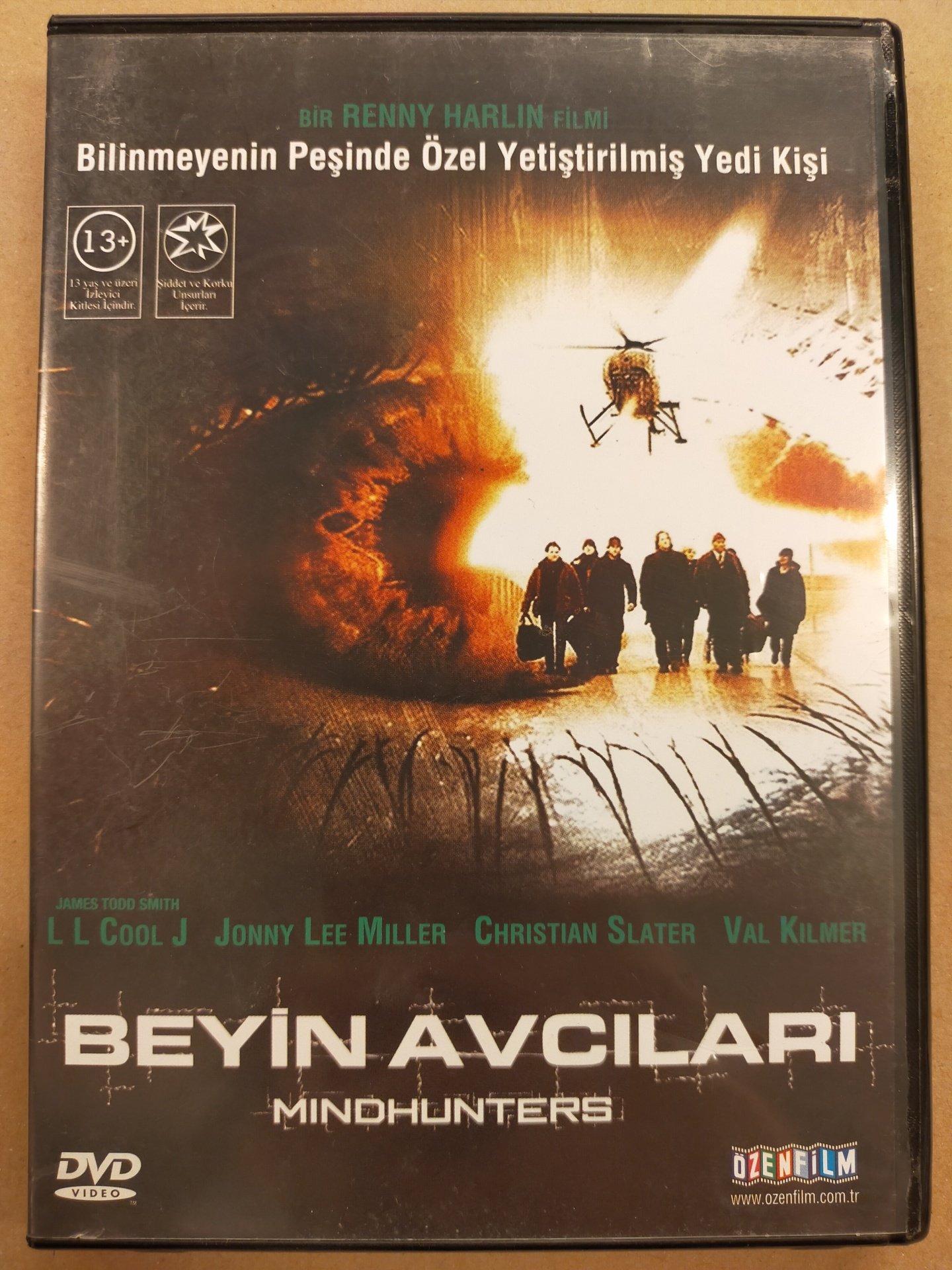 MINDHUNTERS - BEYİN AVCILARI - RENNY HARLIN - DVD 2.EL