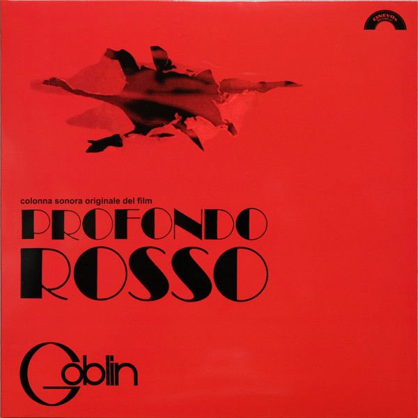 GOBLIN (PROGRESSIVE ROCK) - DARIO ARGENTO'S PROFONDO ROSSO SOUNDTRACK (1975) - LP 140GR EDITION SIFIR PLAK