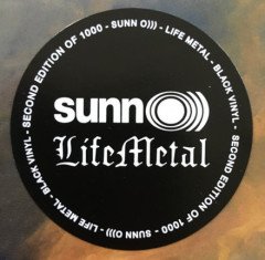 SUNN O))) - LIFE METAL (2019) - 2LP SİYAH SIFIR PLAK
