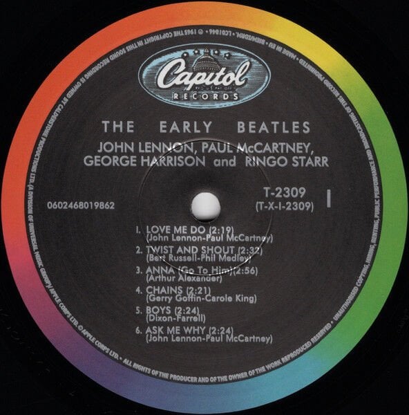 THE BEATLES - THE EARLY BEATLES (1965) - LP 180GR 2024 MONO EDITION SIFIR PLAK