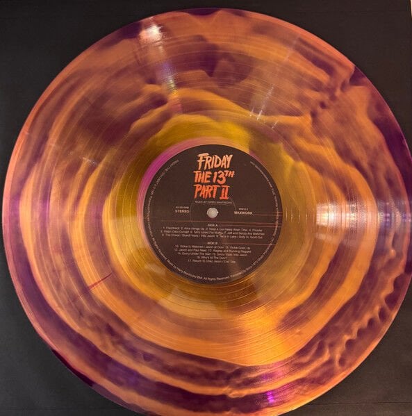 FRIDAY THE 13TH PART II SOUNDTRACK - HARRY MANFREDINI (1981) - 2025 LP COLOURED SIFIR PLAK