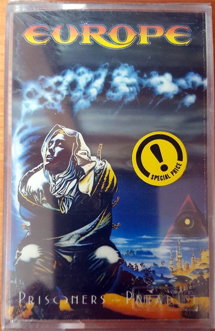 EUROPE - PRISONERS IN PARADISE (1991) UZELLI CASSETTE MADE IN TURKEY ''NEW''
