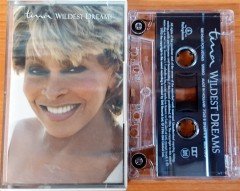 TINA TURNER - WILDEST DREAMS CASSETTE MADE IN HOLLAND ''USED'' PAPER LABEL