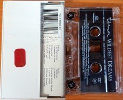TINA TURNER - WILDEST DREAMS CASSETTE MADE IN HOLLAND ''USED'' PAPER LABEL