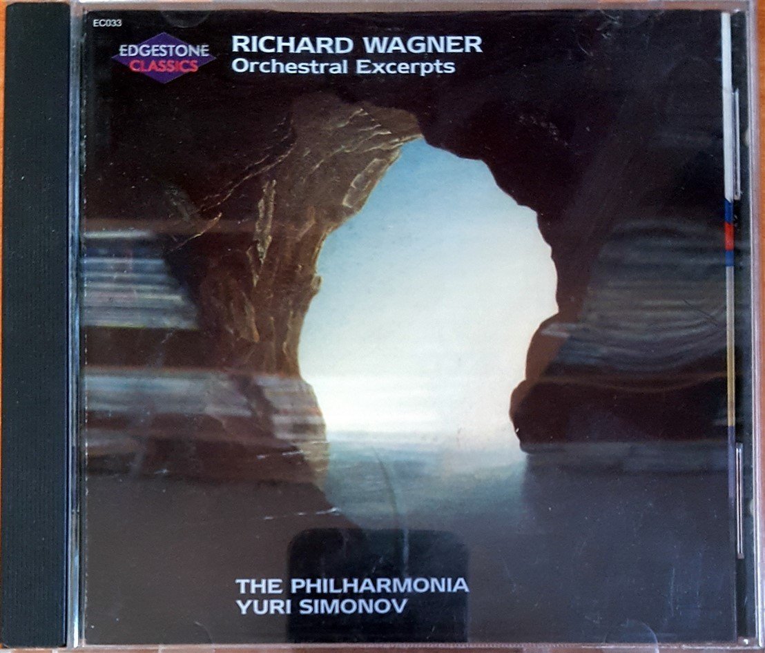 RICHARD WAGNER - ORCHESTRAL EXCERPTS / THE PHILARMONIA, YURI SIMONOV (1991) EDGESTONE CLASSICS CD 2.EL