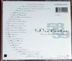 DALIDA - LES ANNES BARCLAY VOLUME 3 / CIAO CIAO BAMBINA / 1958-1959 (1991) BARCLAY CD 2.EL