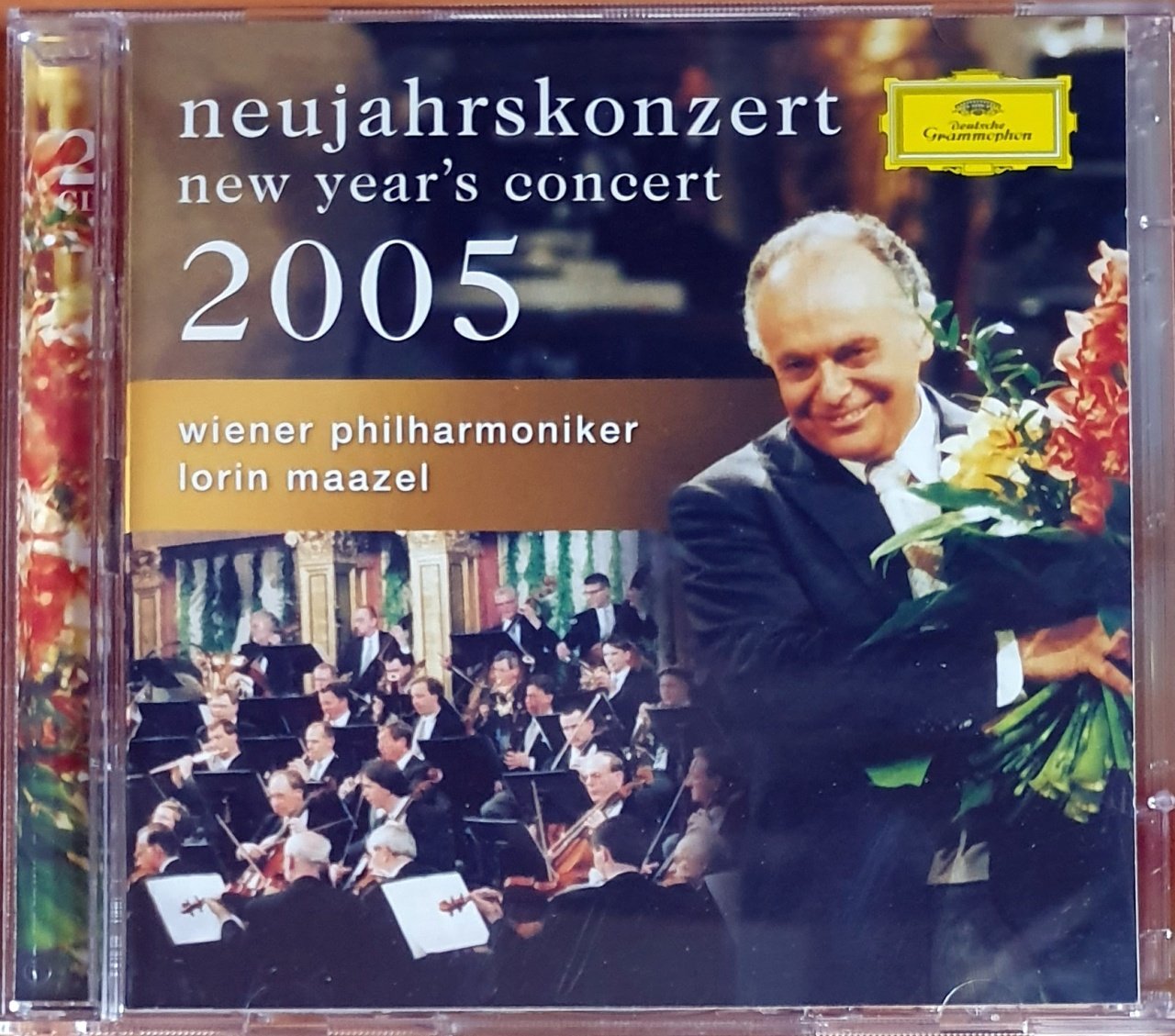 NEW YEAR'S CONCERT 2005 / WIENER PHILHARMONIKER, LORIN MAAZEL (2005) DEUTSCHE GRAMMOPHON - 2CD 2.EL
