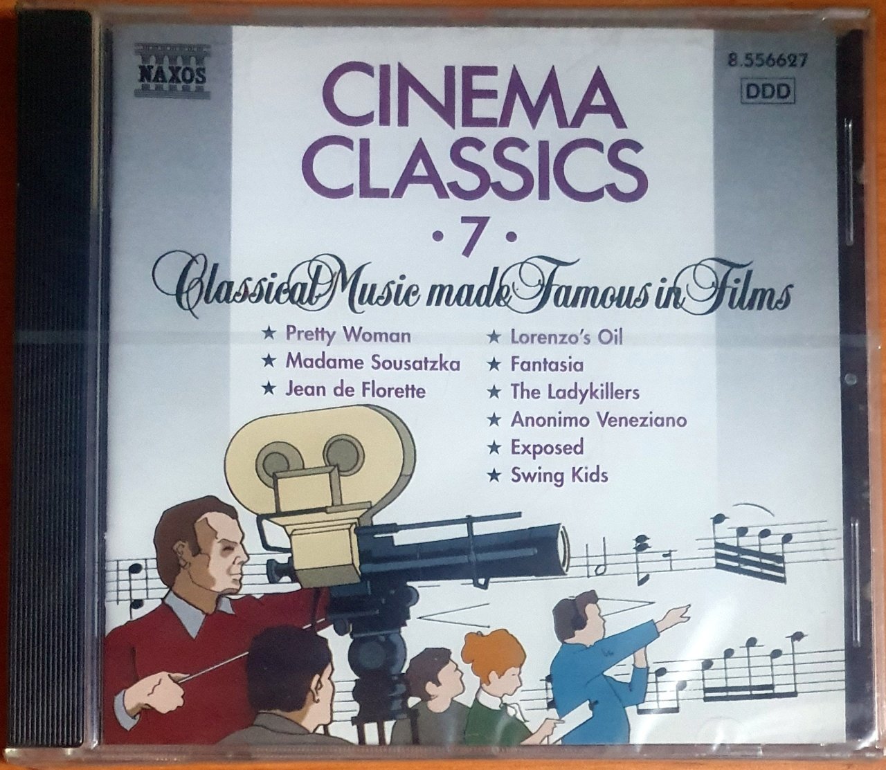 CINEMA CLASSICS 7 / CLASSICAL MUSIC MADE FAMOUS IN FILMS / VERDI, SCHUMANN, MOZART, BEETHOVEN, TCHAIKOVSKY (1998) - CD SIFIR