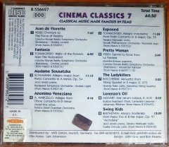 CINEMA CLASSICS 7 / CLASSICAL MUSIC MADE FAMOUS IN FILMS / VERDI, SCHUMANN, MOZART, BEETHOVEN, TCHAIKOVSKY (1998) - CD SIFIR