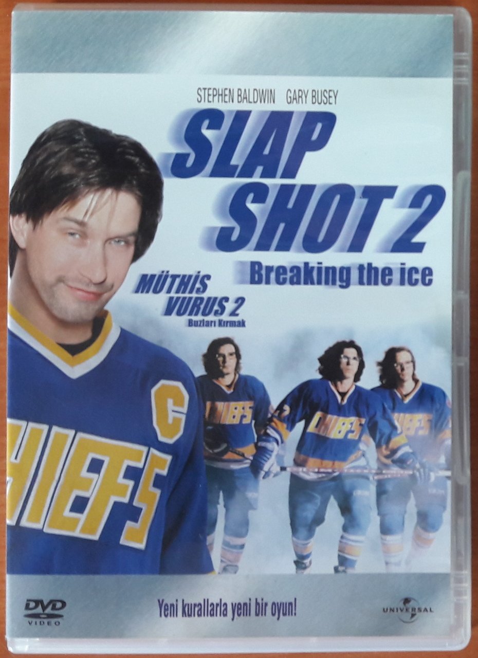 MÜTHİŞ VURUŞ 2 BUZLARI KIRMAK - SLAP SHOT BREAKING The ICE (2002) - STEPHEN BALDWIN - DVD 2.EL