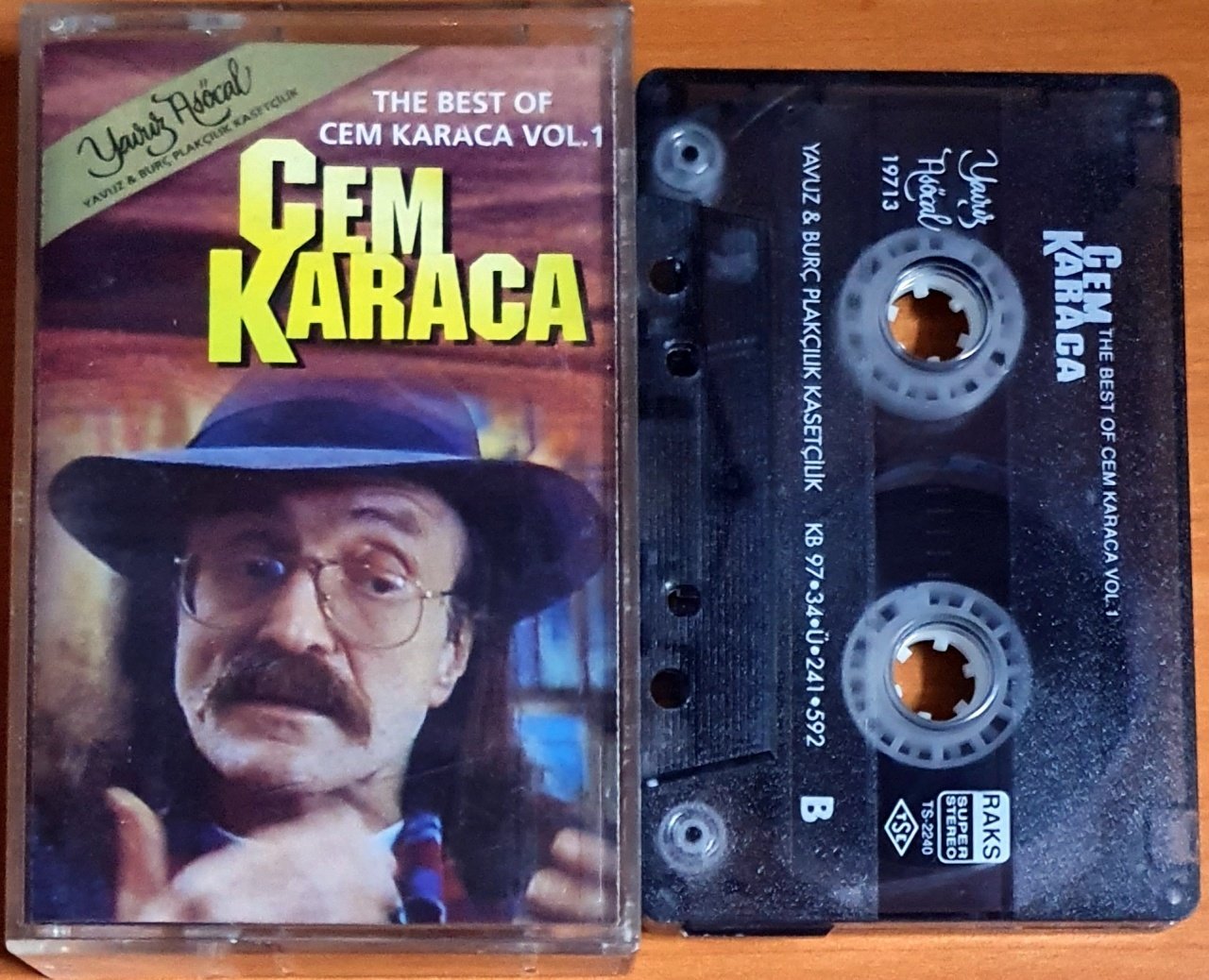 CEM KARACA - BEST OF VOL.1 (1997) - KASET 2.EL