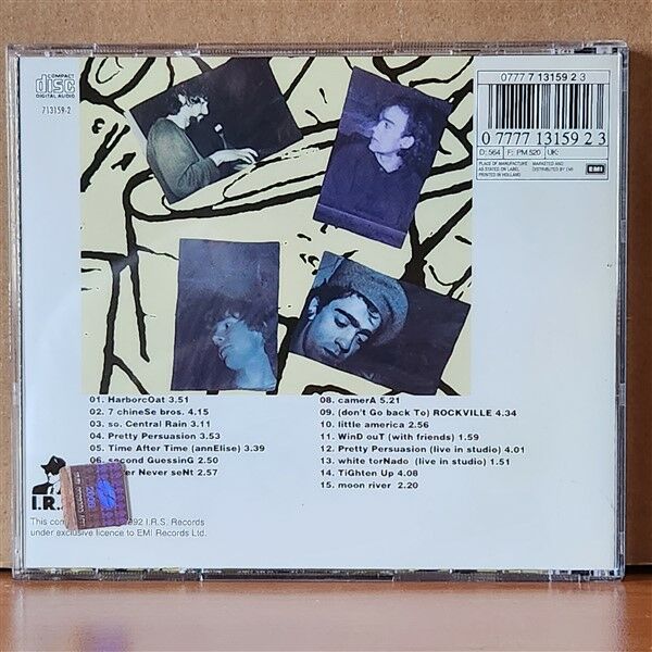 R.E.M. – RECKONING (1992) - CD 2.EL