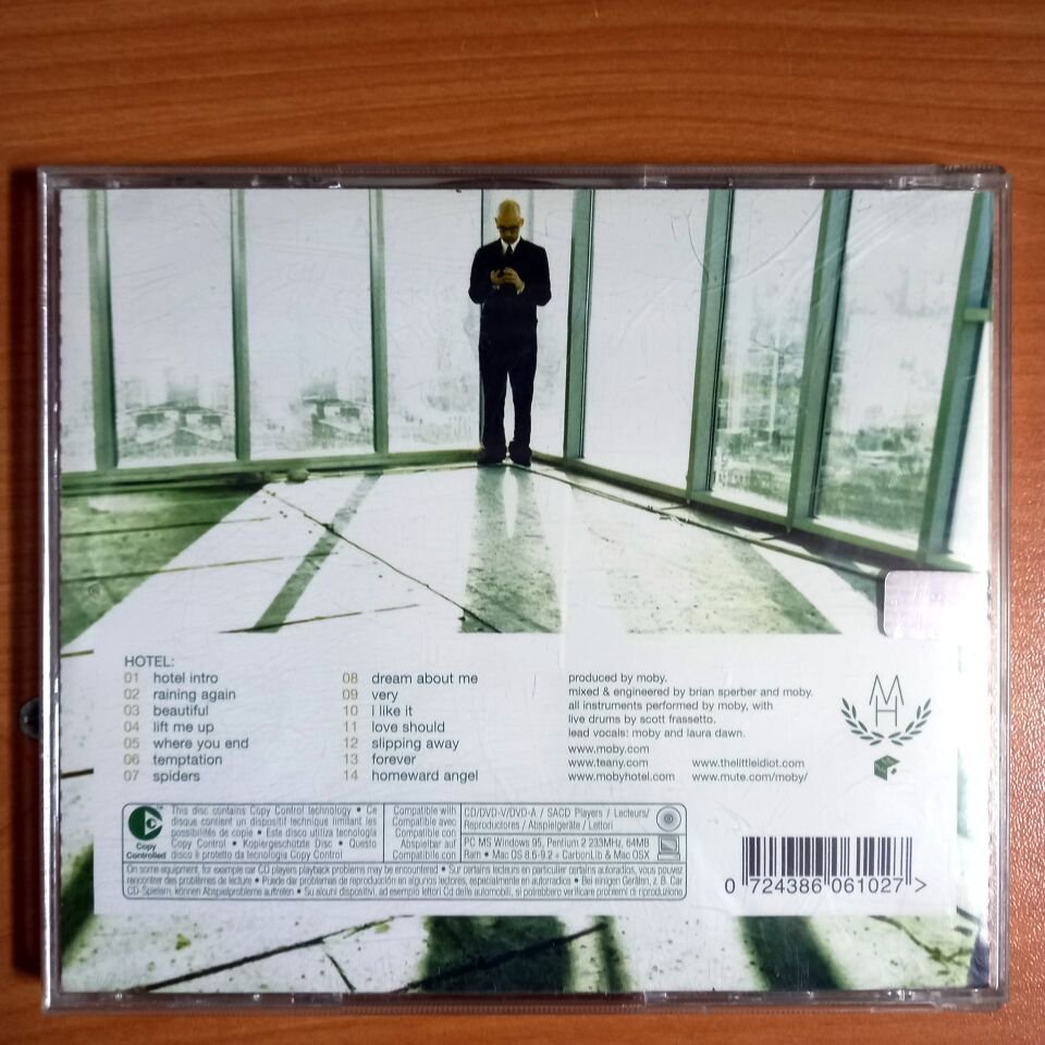 MOBY – HOTEL (2005) - CD 2.EL