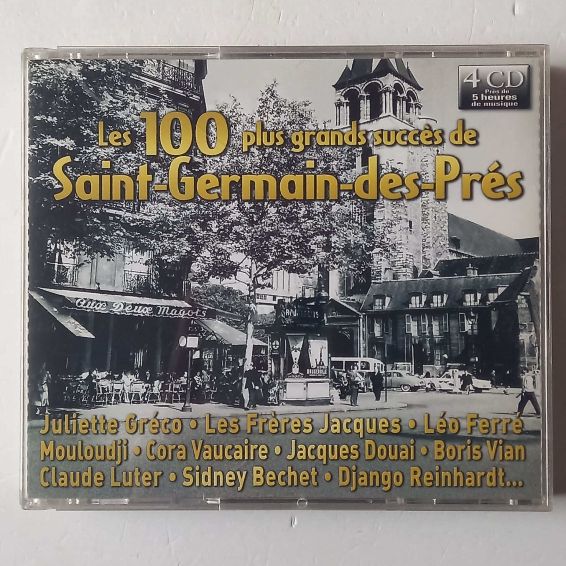 LES 100 PLUS GRANDS SUCCES DE ST GERMAIN-DES-PRES (2006) - 4CD 2.EL