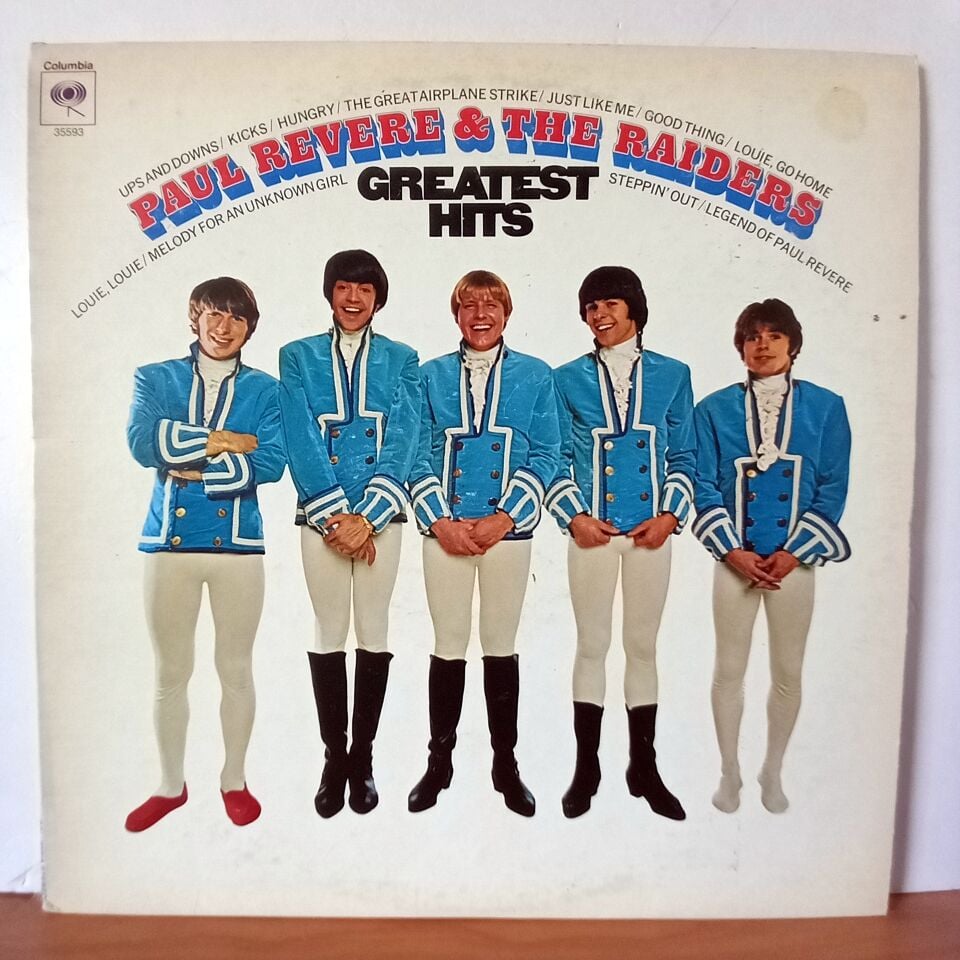 PAUL REVERE & THE RAIDERS – GREATEST HITS (1967) - LP 2.EL PLAK