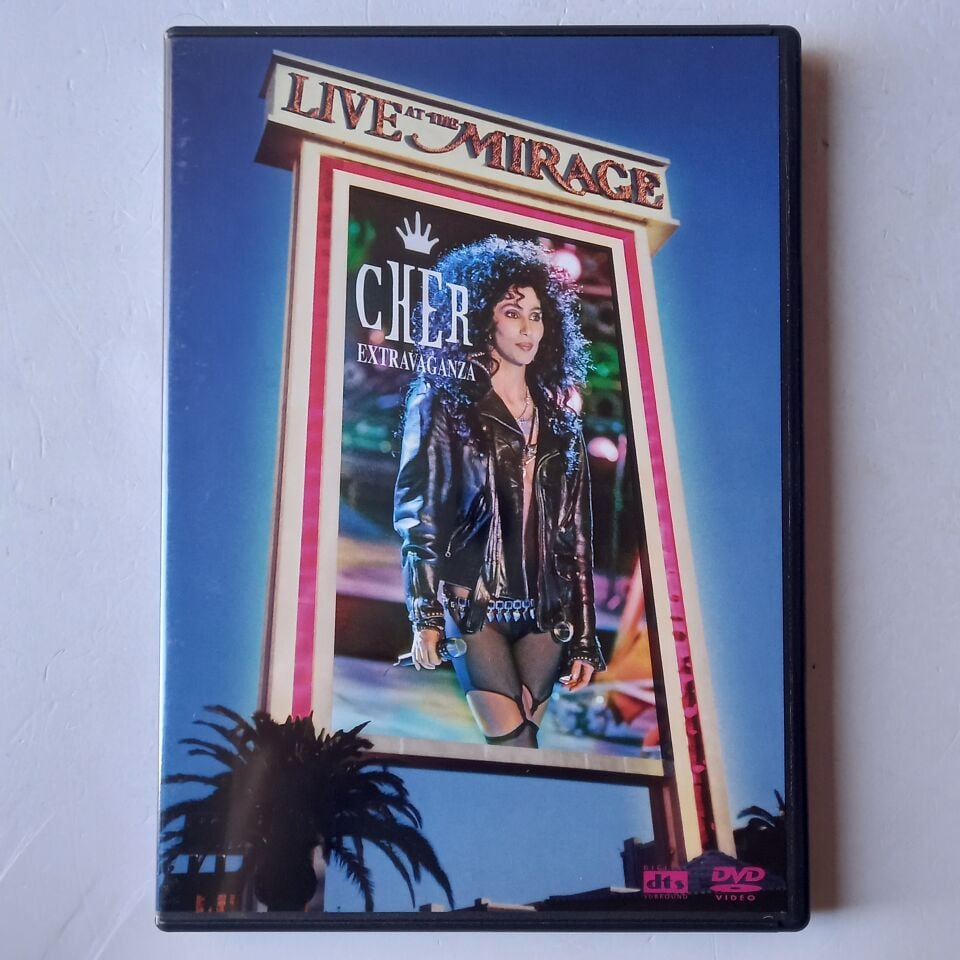 CHER – EXTRAVAGANZA LIVE AT THE MIRAGE (2005) - DVD SLIPCASE 2.EL