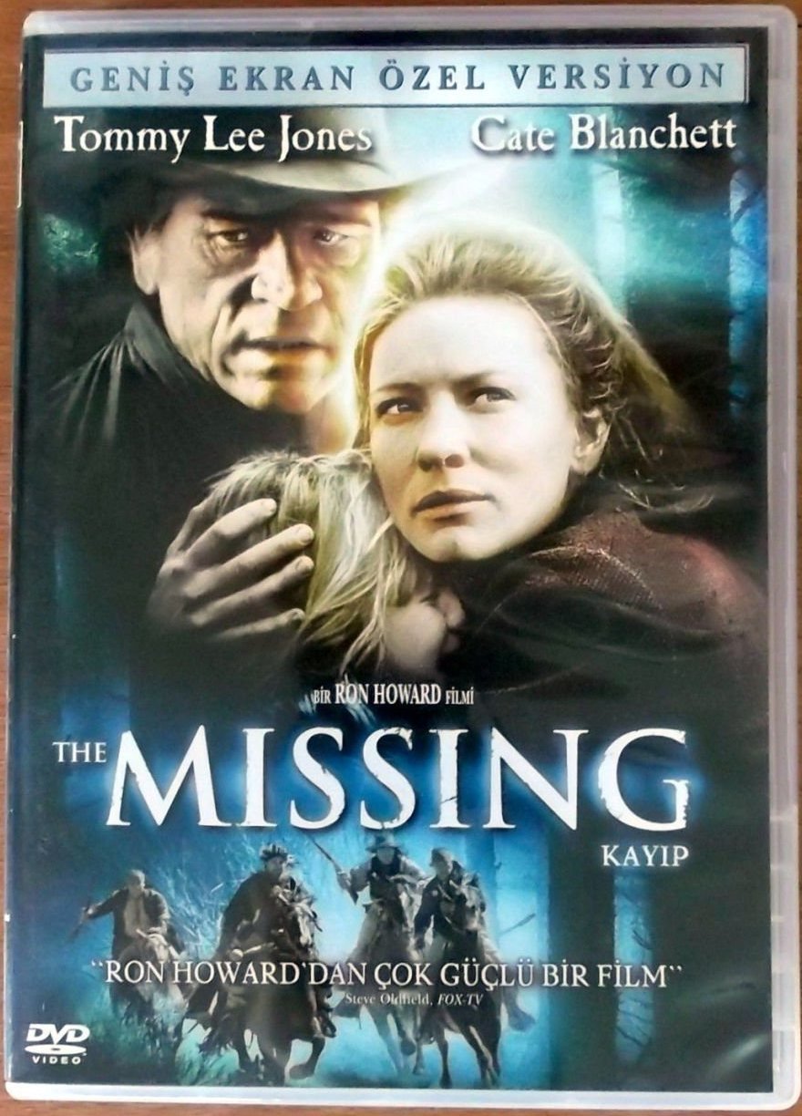 THE MISSING - KAYIP - TOMMY LEE JONES - CATE BLANCHETT - RON HOWARD - DVD 2.EL