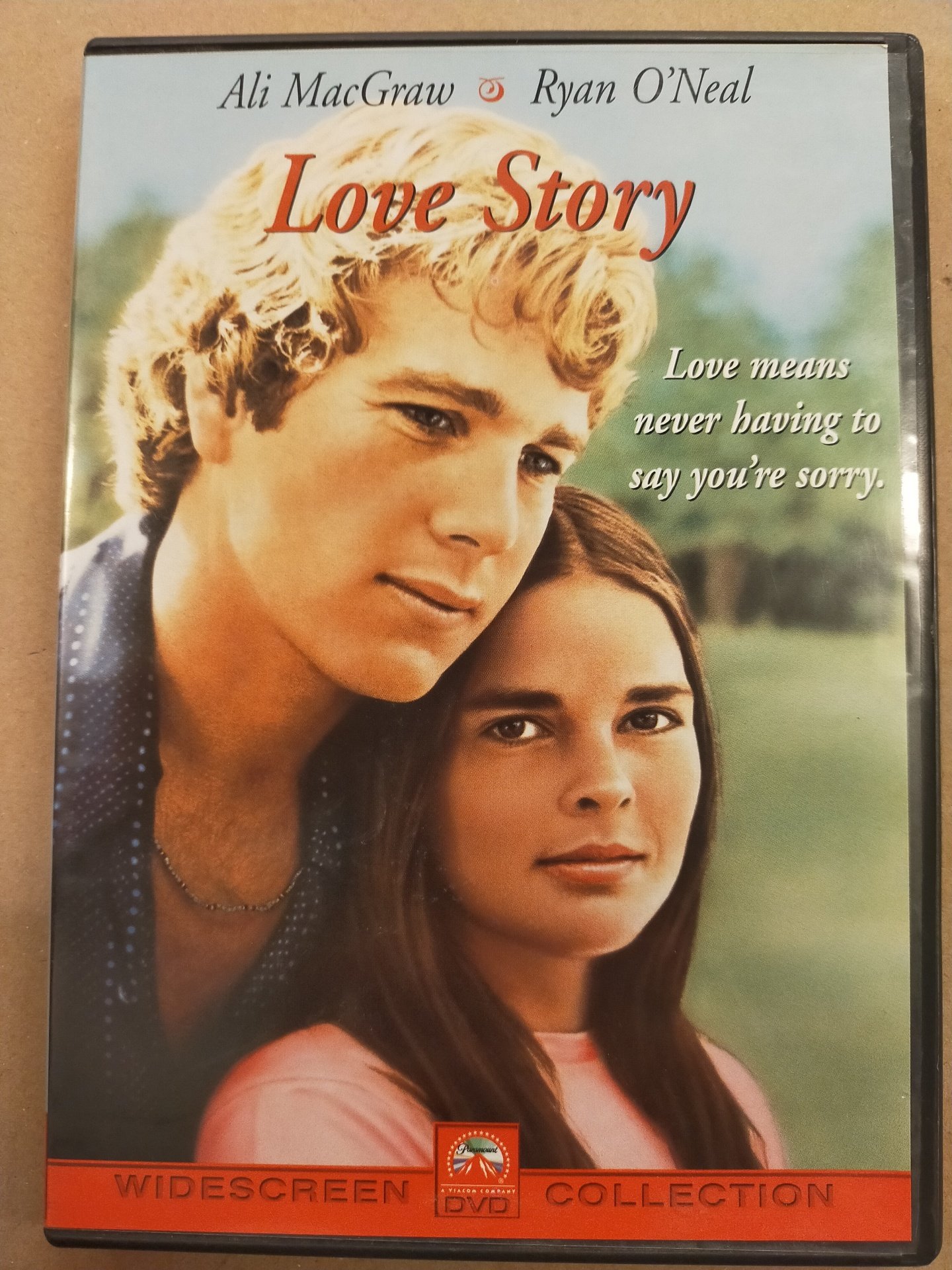 LOVE STORY - ALI MACGRAW - RYAN O NEAL - DVD 2.EL