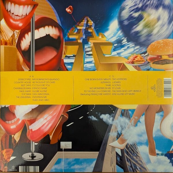 BLUR - THE GREAT ESCAPE (1995) - 2LP 2025 30TH ANNIVERSARY EDITION YELLOW & BLUE TRANSPARENT VINYL GATEFOLD SIFIR PLAK