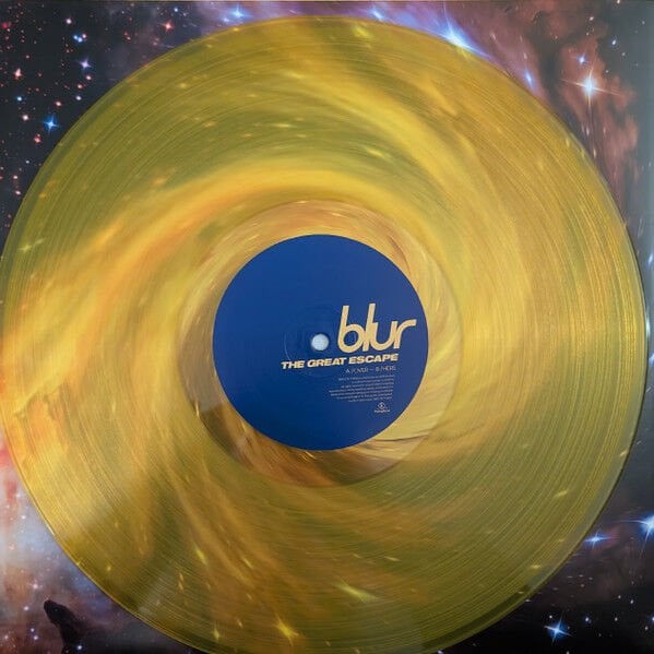 BLUR - THE GREAT ESCAPE (1995) - 2LP 2025 30TH ANNIVERSARY EDITION YELLOW & BLUE TRANSPARENT VINYL GATEFOLD SIFIR PLAK