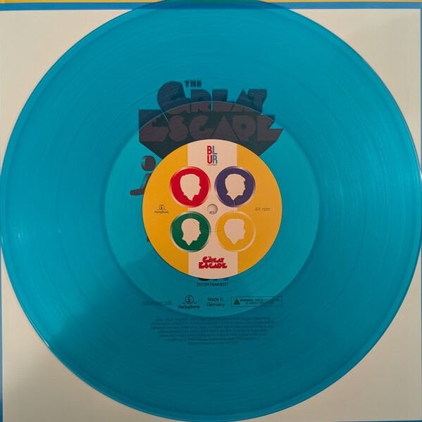 BLUR - THE GREAT ESCAPE (1995) - 2LP 2025 30TH ANNIVERSARY EDITION YELLOW & BLUE TRANSPARENT VINYL GATEFOLD SIFIR PLAK