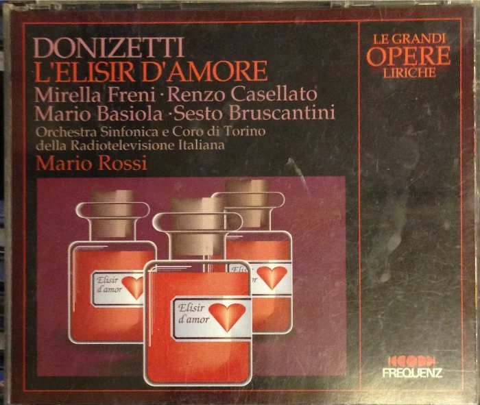 DONIZETTI L'ELISIR D'AMORE OPERA 2CD 2.EL
