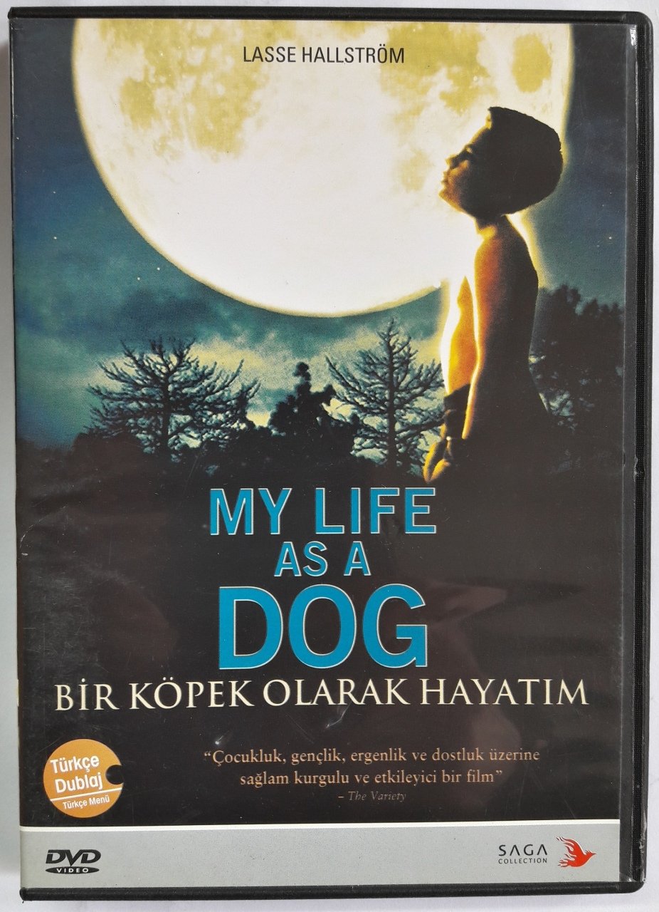 BİR KÖPEK OLARAK HAYATIM - MY LIFE AS A DOG - LASSE HALLSTRÖM - DVD 2.EL