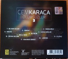 CEM KARACA - ÖLÜMSÜZLER 3 CD 2.EL