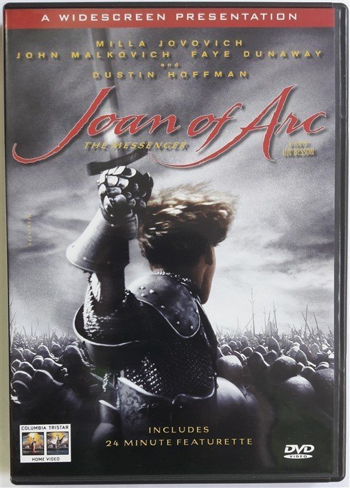 JOAN OF ARC - MILLA JOVOVICH - JOHN MALKOVICH - FAYE DUNAWAY - DUSTIN HOFFMAN - LUC BESSON - DVD 2.EL