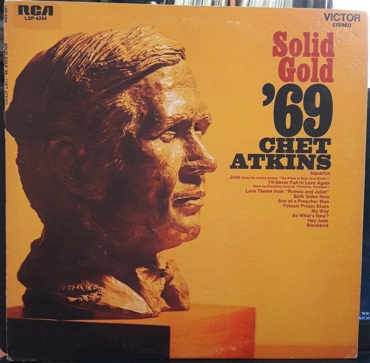 CHET ATKINS - SOLID GOLS' 69 (1969) - 2.EL PLAK