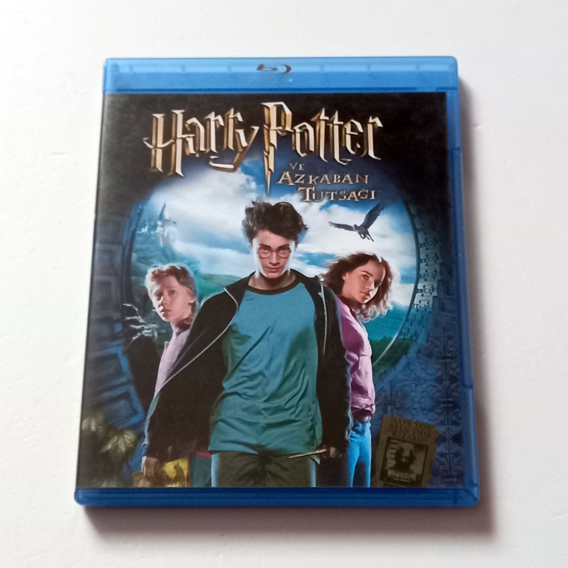 HARRY POTTER VE AZKABAN TUTSAĞI / HARRY POTTER AND THE PRISONER OF AZKABAN - DANIEL RADCLIFFE, RUPERT GRINT, EMMA WATSON - YÖN.: ALFONSO CUARON - BLU-RAY 2.EL