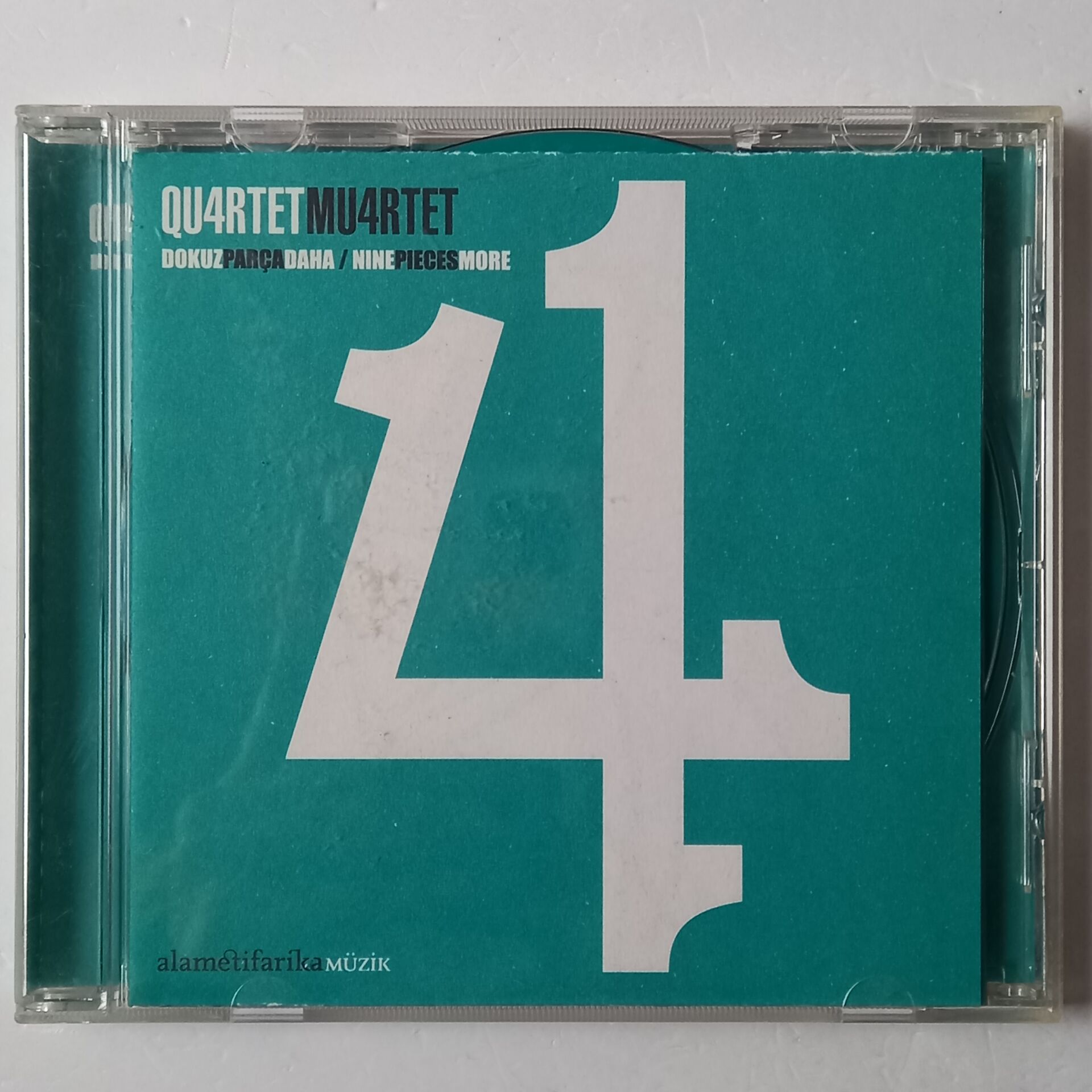 QU4RTET MU4RTET – DOKUZ PARÇA DAHA / NINE PIECES MORE (2007) - CD 2.EL