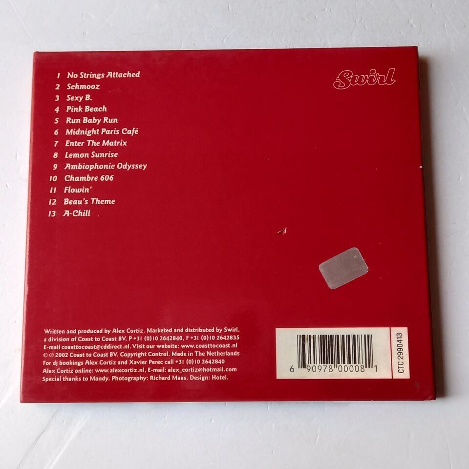 ALEX CORTIZ – MESMERISING (2002) - CD DIGIPAK 2.EL