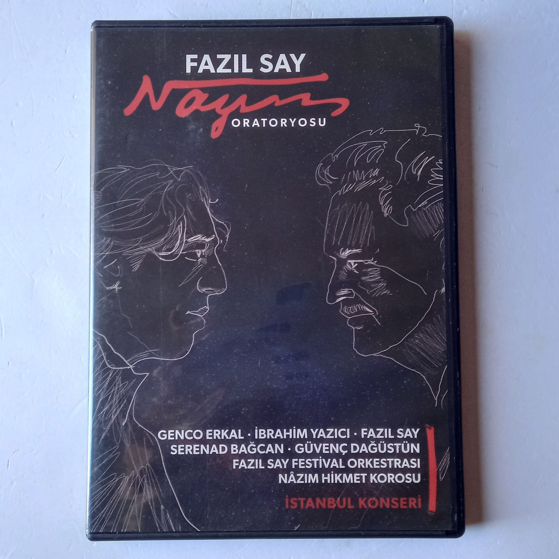 FAZIL SAY - NAZIM ORATORYOSU / GENCO ERKAL (2017) - DVD 2.EL