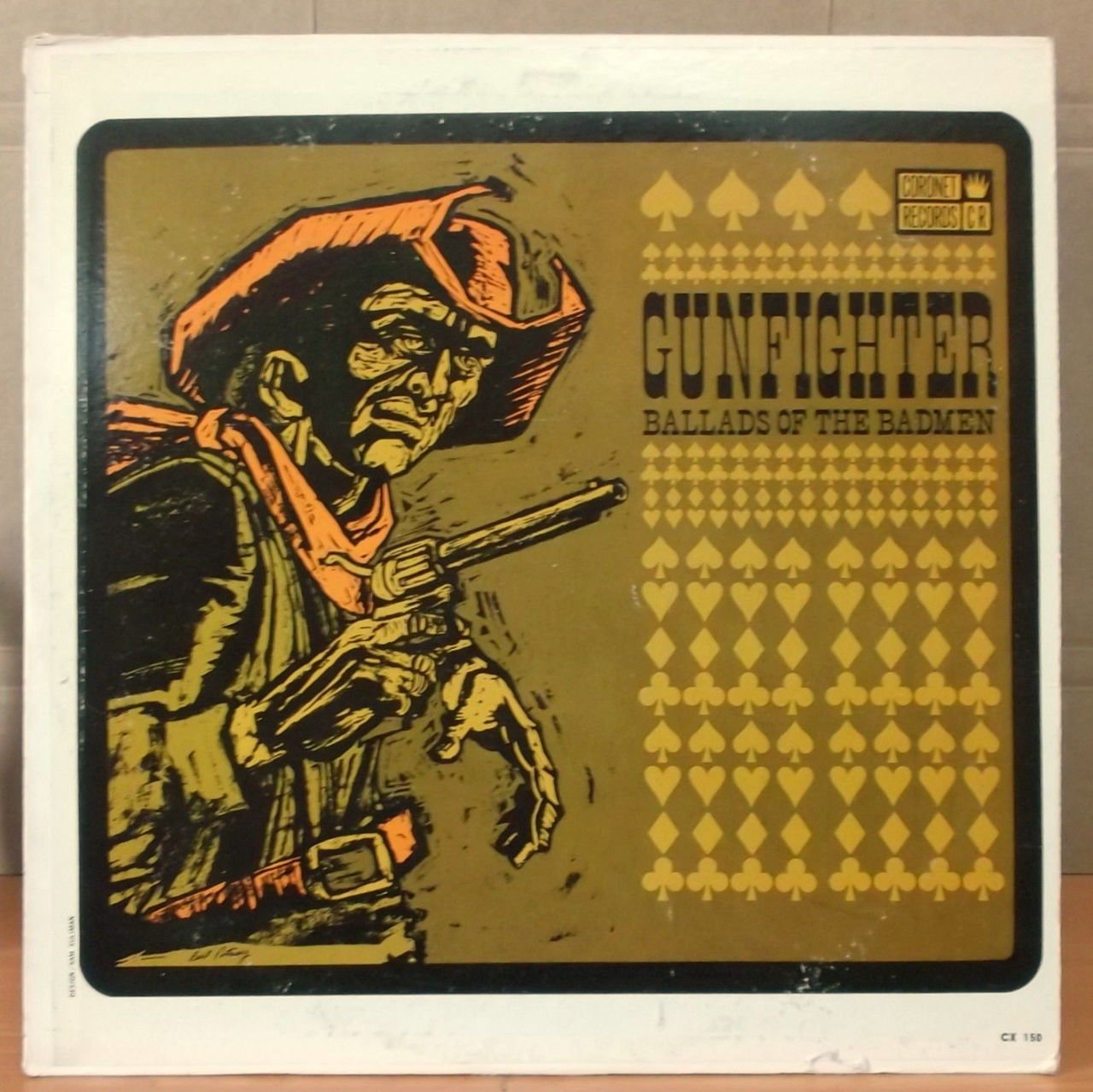 GUNFIGHTER BALLADS OF THE BADMEN LP 2.EL