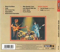 JEFF BECK TIM BOGERT CARMINE APPICE - BECK BOGERT & APPICE (1973) - CD 2005 EDITION DIGIPACK 2.EL