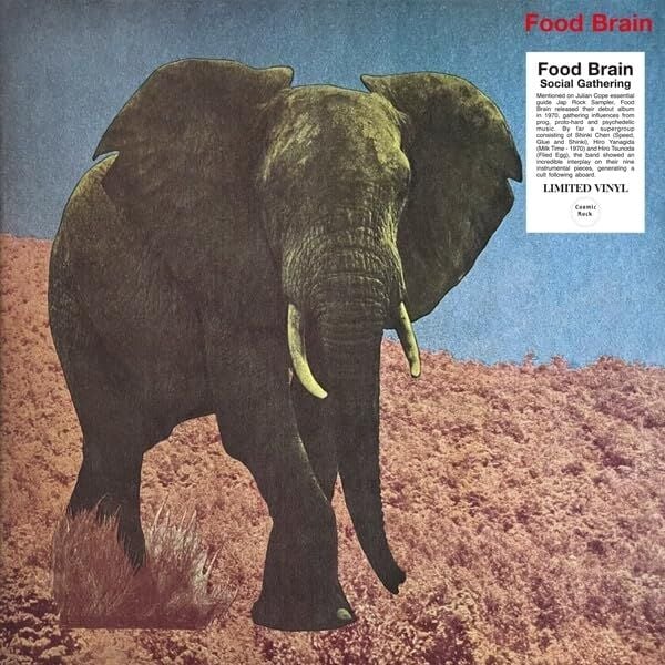 FOOD BRAIN - SOCIAL GATHERING (1970) - LP 2025 EDITION PSYCHEDELIC PROGRESSIVE JAPAN ROCK SIFIR PLAK