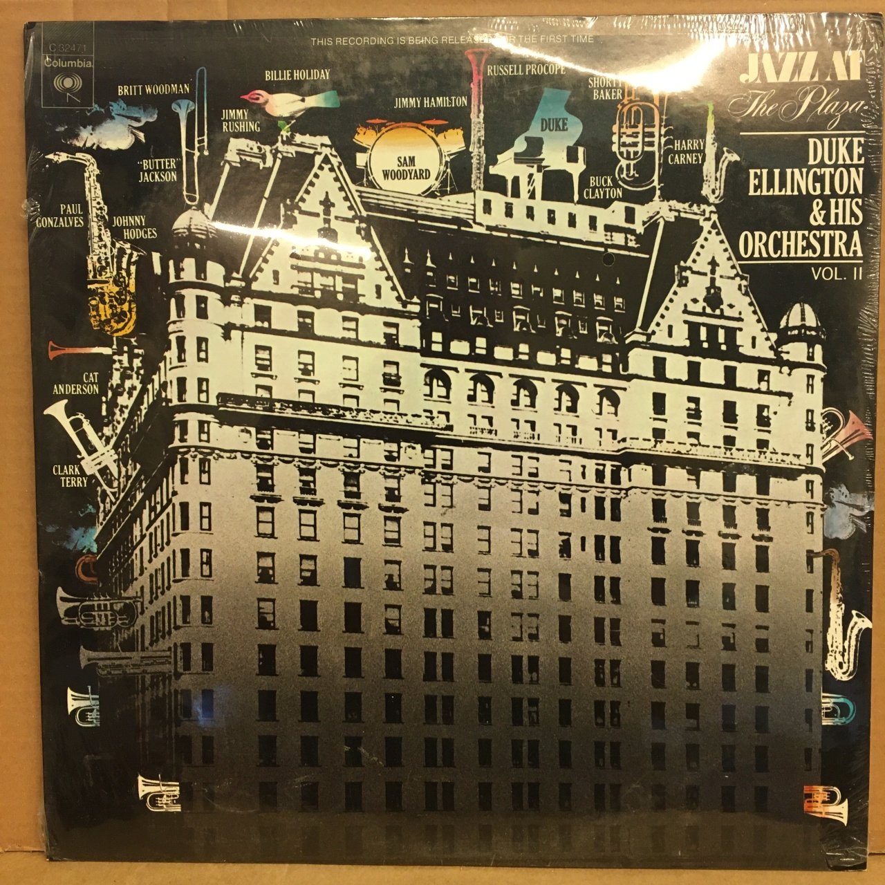 DUKE ELLINGTON & HIS ORCHESTRA JAZZ AT THE PLAZA VOL.II SIFIR PLAK